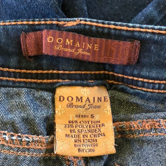 Domaine Dark Blue Lo-rise Skinny Jean Size 5 - Picture 4 of 5